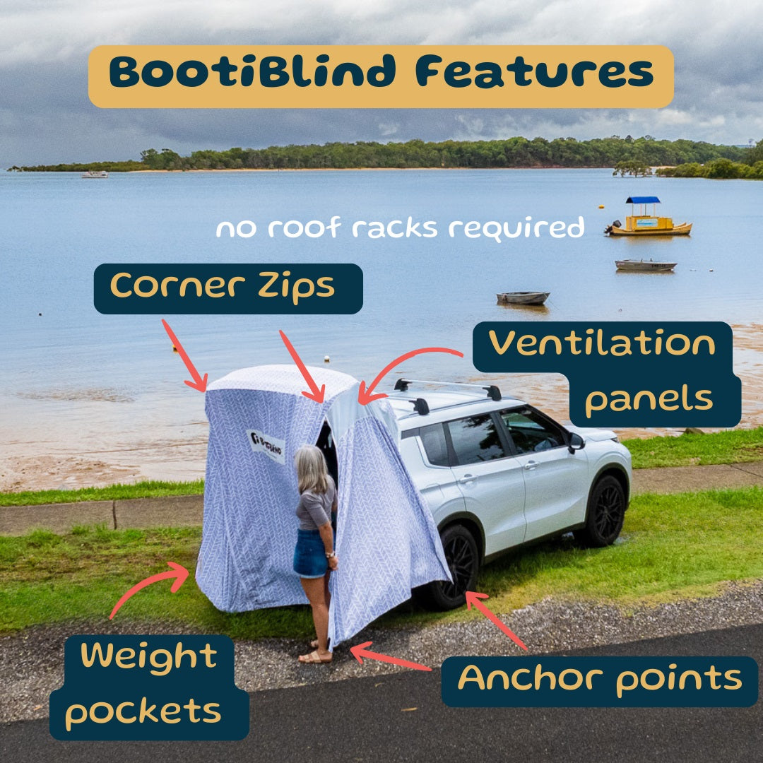 suv hatchback tent features